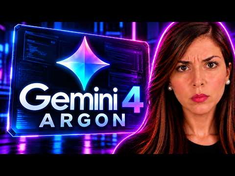A IA mais PODEROSA do Google NÃO é pra você: <strong>Gemini</strong> <strong>4</strong> <strong>Argon</strong>