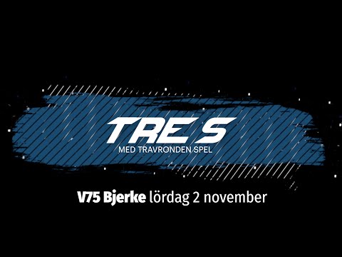 Speltips V75 Bjerke 2 november