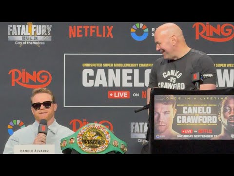 CANELO TELLS DANA WHITE “I F**KING WAIT FOR NOBODY” & JOKES ABOUT PAST SCHEDULE CONFLICTS