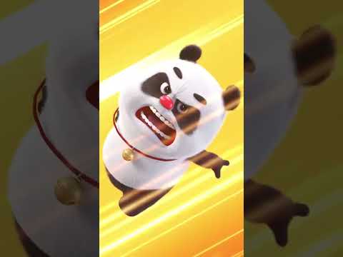 Đánh cầu cùng gấu trúc #xuhuongyoutube #trending #hoathinhvuinhon #viralshort #hoathinhgau