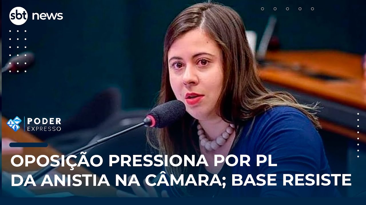 Oposição pressiona por PL da anistia na Câmara base resiste | SBT News