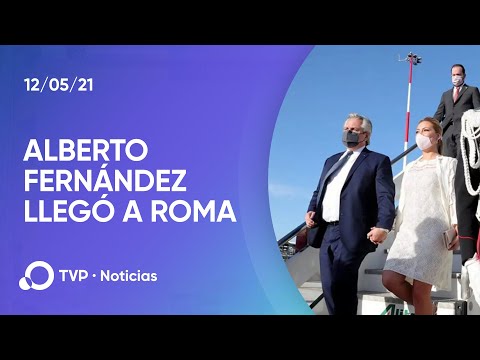 El Presidente arribó a Roma para concluir con su gira europea