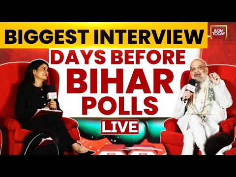 News LIVE: Amit Shah Interview | Amit Shah On Bihar Elections 2025, RJD, Congress And Jan Suraaj