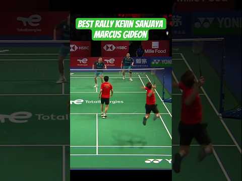 Best Rally Kevin Sanjaya: Attacking and Defensive Play #kevinsanjaya