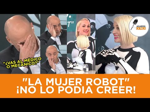 LA MUJER ROBOT LO MÁS BIZARRO QUE VISTE EN LA VIDA: EL PELADO TREBUCQ QUEDÓ ATÓNITO DE VERGÜENZA