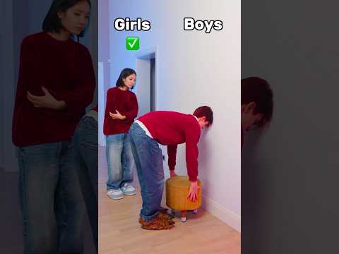 boys CAN’T do it! ?