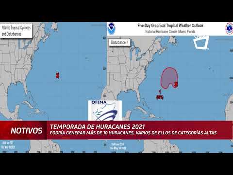 Pronostican entre seis y diez huracanes en el Atlántico para esta temporada