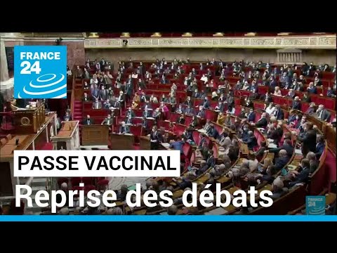 Passe vaccinal : reprise des débats en pleine polémique • FRANCE 24