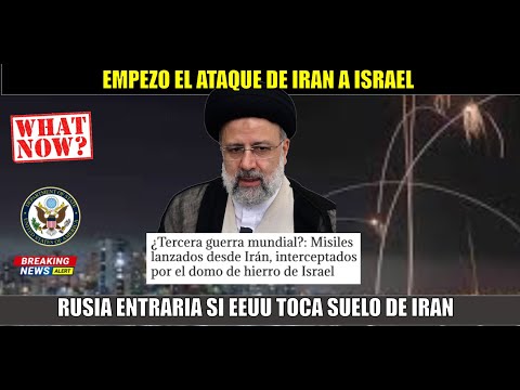 ULTIMA HORA! Iran envio MISILES BALISTICOS a ISRAEL si EEUU entra Rusia lo hara tambien