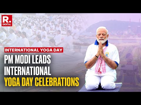 PM Modi Live: PM Performs Yoga In Andhra Pradesh's Visakhapatnam