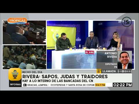 Antonio Rivera: Sapos, Judas y traidores hay a lo interno de las bancadas del CN