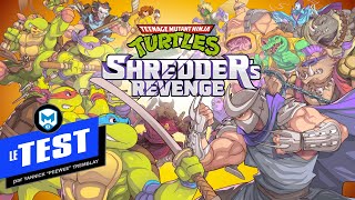 Vido-Test : TEST de Teenage Mutant Ninja Turtles: Shredder's Revenge - PS4, Xbox One, Switch, PC