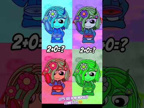 2+0=? Let's see how much it comes to. #sprunki #incredibox #funny #shorts #squidgame