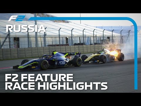 Formula 2 Feature Race Highlights | 2019 Russian Grand Prix