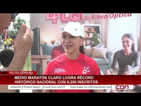 Medio Maratón Claro logra récord histórico nacional con 6,200 inscritos