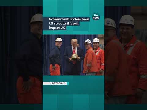 UK government is unsure of impact of Donald Trump's latest tariffs | ITV News #donaldtrump #tariffs