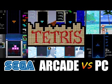 Tetris - SEGA ARCADE vs PC