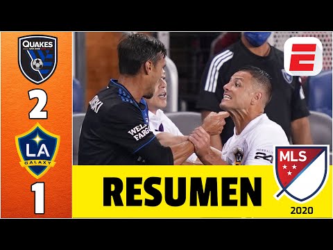 SJ Earthquakes 2-1 LA Galaxy. Chicharito Hernández jugó. Los de Matías Almeyda remontaron | MLS