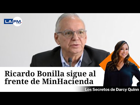 Ricardo Bonilla sigue al frente de MinHacienda y mantiene la confianza del presidente