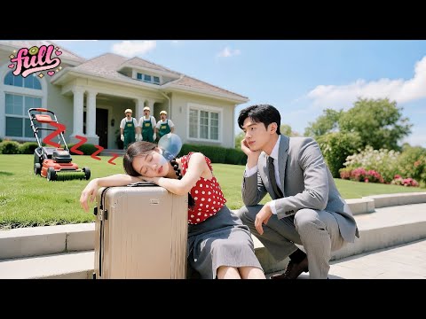 Abandoned By Family, Tired Girl Sleep On Suitcase, Unexpect CEO See Her &Fall in Love—Take Her Home!