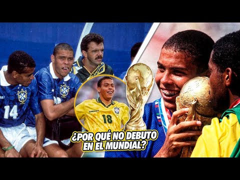 La FEA Y TRISTE RAZÓN por la que NO DEBUTARON a Ronaldo Nazario en su PRIMER MUNDIAL