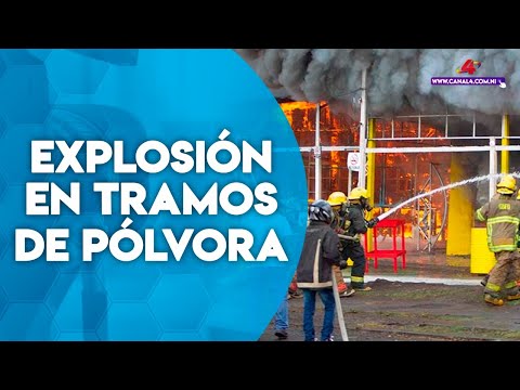 Fuerte explosión en tramos de pólvora de Tiscapa