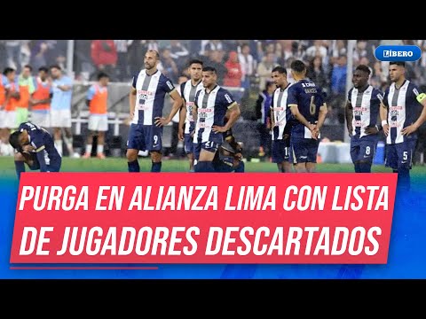 ¡PURGA EN ALIANZA LIMA! Lista de jugadores que NO seguirán como blanquiazules el 2026 | Líbero