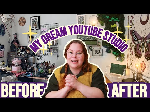 YouTube studio MAKEOVER! ✨ The ultimate craft room ✨