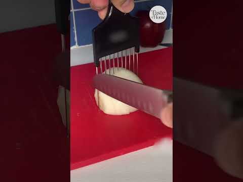 Hair Pick Onion Chopping Hack