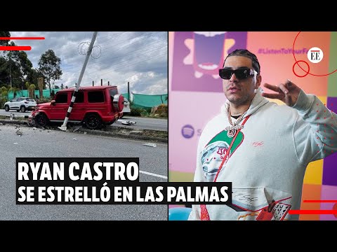 Ryan Castro sufrió un accidente de tránsito en Las Palmas | El Espectador