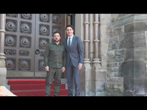 Canada: Trudeau accueille Zelensky au Parlement | AFP Images