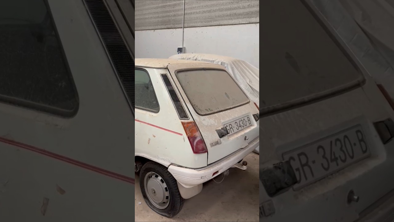 Os contamos la evolución del Renault 5 en España. #coches #motor #renault #renault5