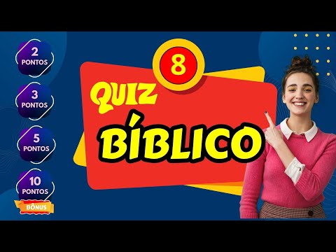 [QUIZ BÍBLICO] 🎯 Veja quantas PERGUNTAS BÍBLICAS você consegue acertar #quizbíblico parte 7