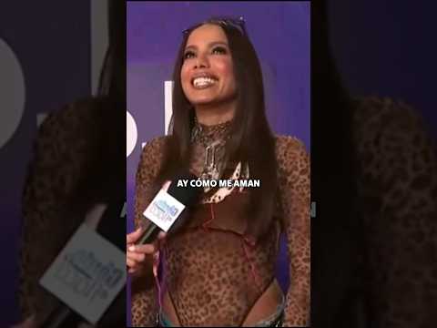 Anitta contó como fue cantar con Peso Pluma #pesopluma