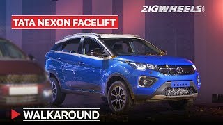 Tata Nexon Facelift Walkaround | What's Different? | Zigwheels.com