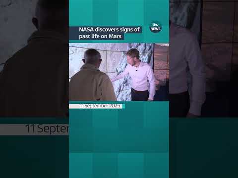 Prof. Gupta says the samples suggest a 'tantalising hint of potential life' #itvnews #mars #space