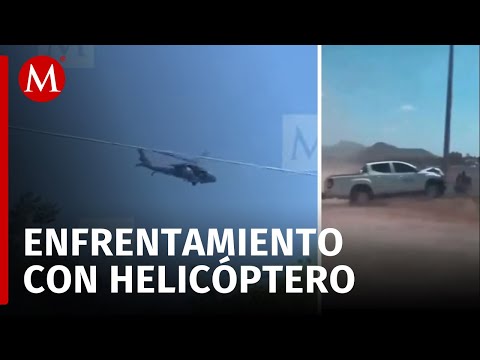 Sedena realiza operativo en Sinaloa; helicóptero se enfrenta a balazos con civiles armados