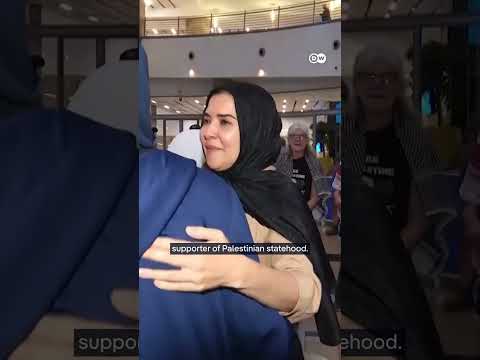 South Africa grants entry to over 150 Palestinians arriving on 'mystery' plane | DW News