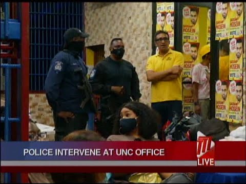 Police Intervene At UNC Office