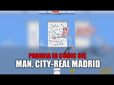 La parodia en cómic del City-Real Madrid: se hizo antes del partido... y se clavó MARCA