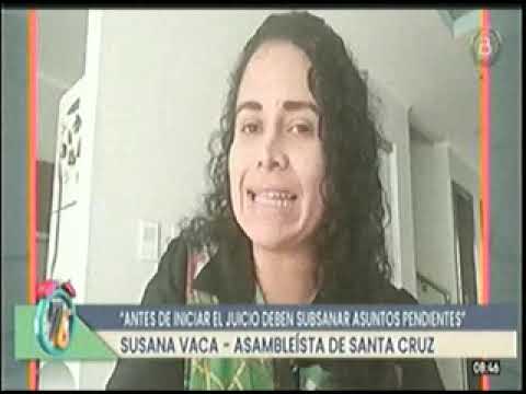11032024   SUSANA VACA   A HORAS DEL JUICIO DE CAMACHO POR EL CASO DECRETAZO   BOLIVIA TV