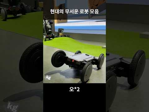 현대의 미친 로봇 모음