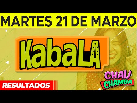 Resultado de kabala y Chau Chamba del Martes 21 de Marzo del 2023