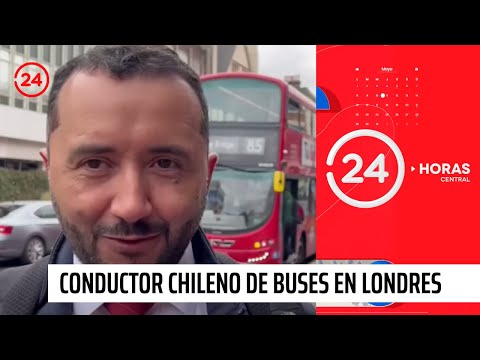 La historia del conductor chileno de buses en Londres