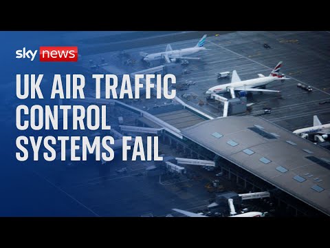'Network-wide failure of UK air traffic control systems', Loganair reports