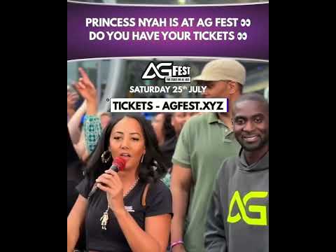 princessnyah will be performing at AG Fest 2026 - London