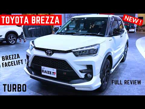 New Toyota Raize ( Brezza ) Turbo Premium SUV - Maruti Suzuki Facelift 2026 & Hyundai Venue Rival ?