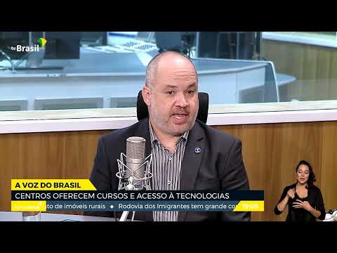 Centros oferecem cursos e acesso á tecnologias