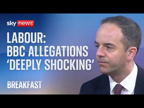 BBC presenter scandal: Allegations 'deeply shocking' - Labour