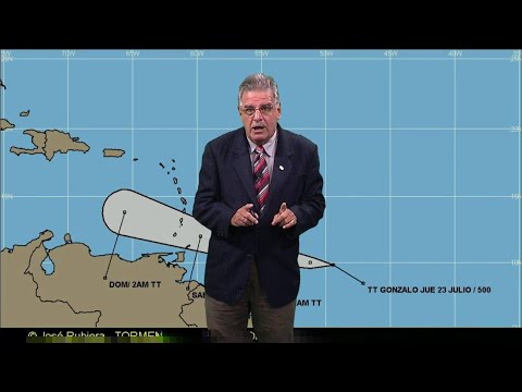 El Tiempo en el Caribe | Válido 24 de julio de 2020 - Pronóstico Dr. José Rubiera
